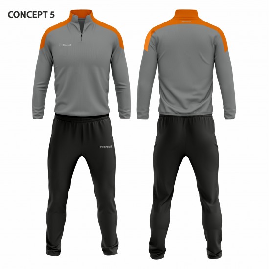 sprint antrenman eşofman takım gri