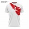  Türk Bayrağı Baskılı beyaz T-shirt concept -7