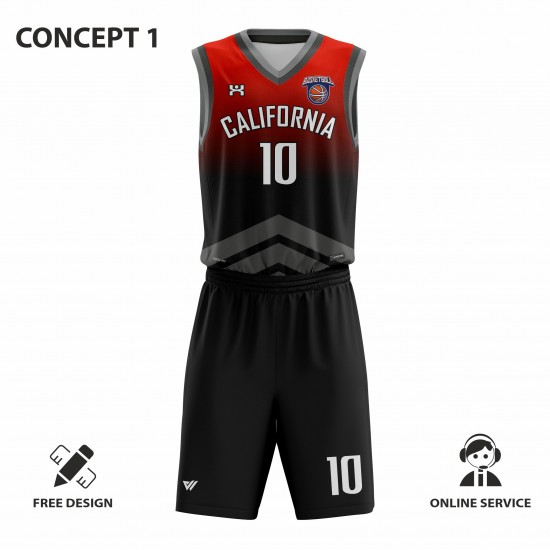 california basketbol takım forması