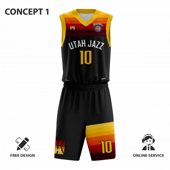 utah jazz 2021-22 basketbol takım forması