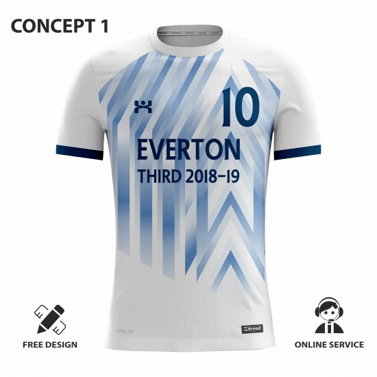 everton 2018-19 Third futbol forması