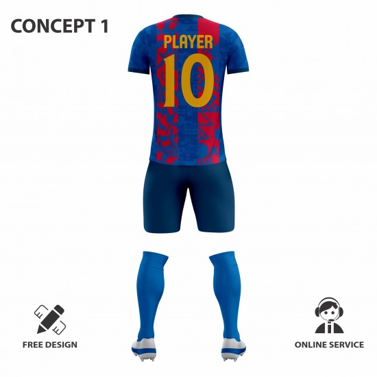 barcelona 2021-22 third futbol takım forması