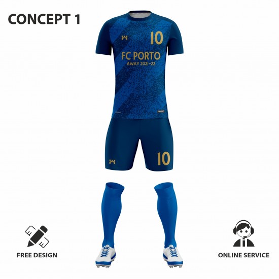 fc porto 2021-22  away futbol takım forması