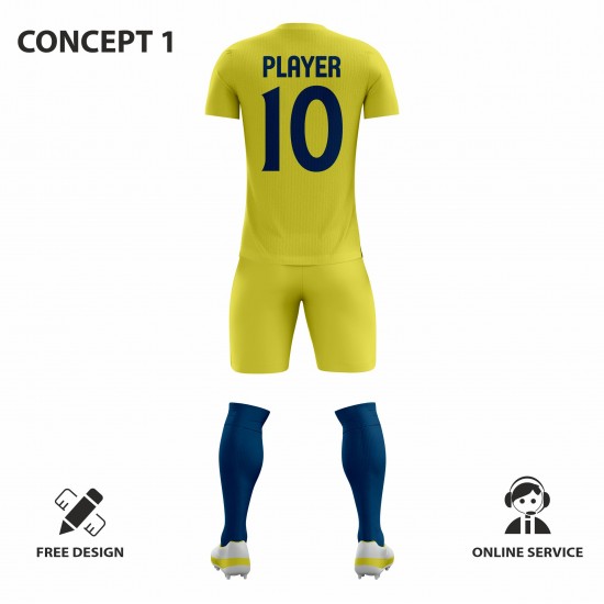 villarreal pre match 2022-23 futbol takım forması