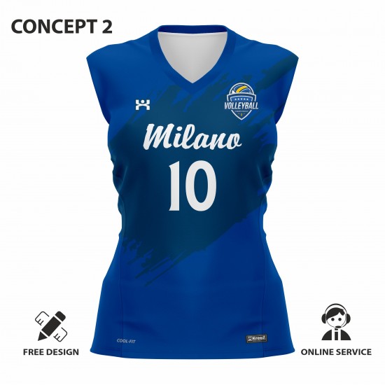 milano bayan voleybol forması