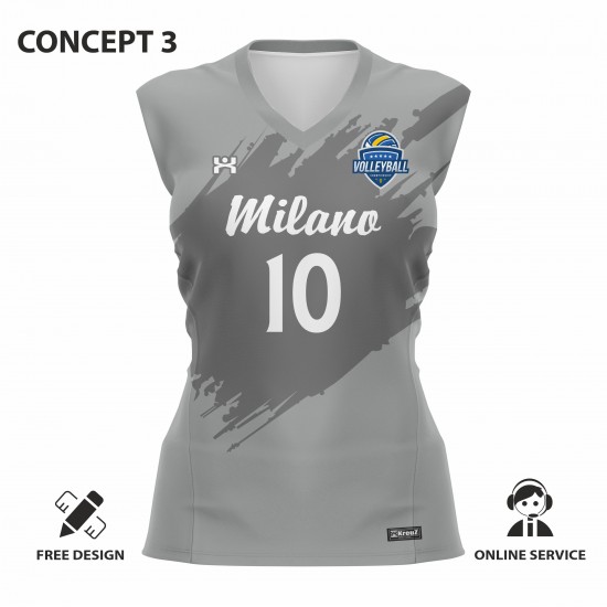 milano bayan voleybol forması