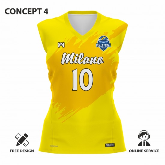 milano bayan voleybol forması