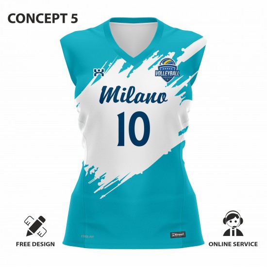 milano bayan voleybol forması