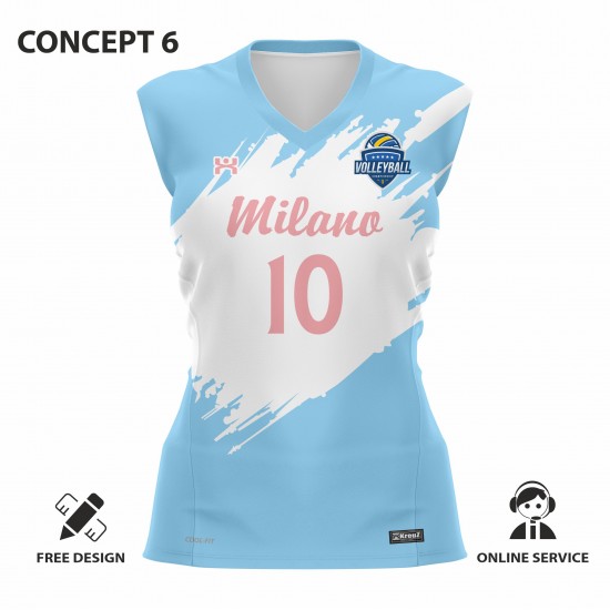 milano bayan voleybol forması