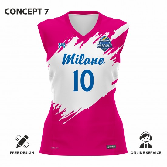 milano bayan voleybol forması