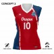 oregon bayan voleybol forması