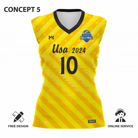 usa 2024 bayan voleybol forması