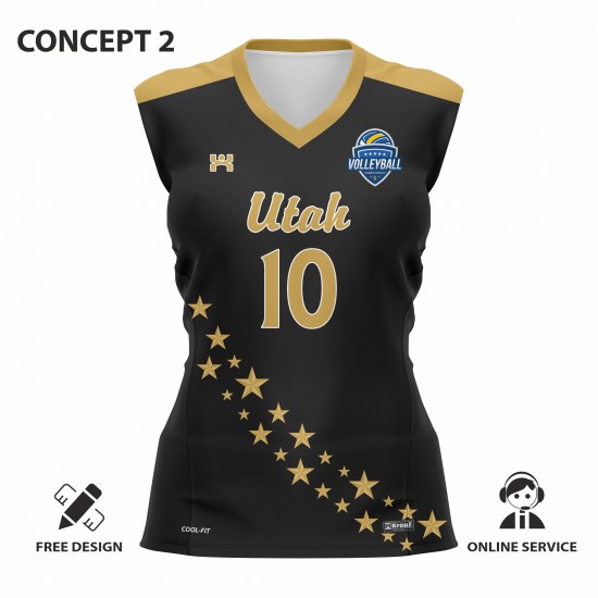 utah bayan voleybol forması