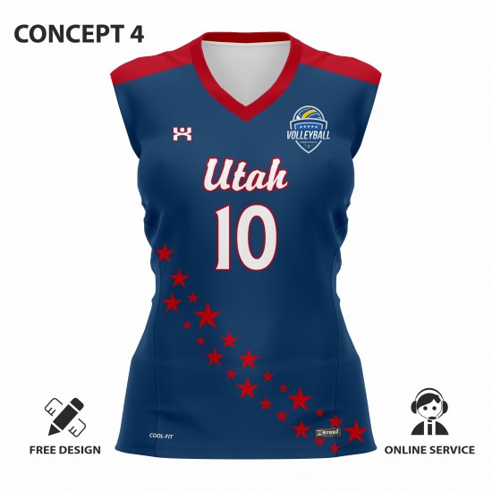 utah bayan voleybol forması