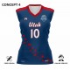 utah bayan voleybol forması