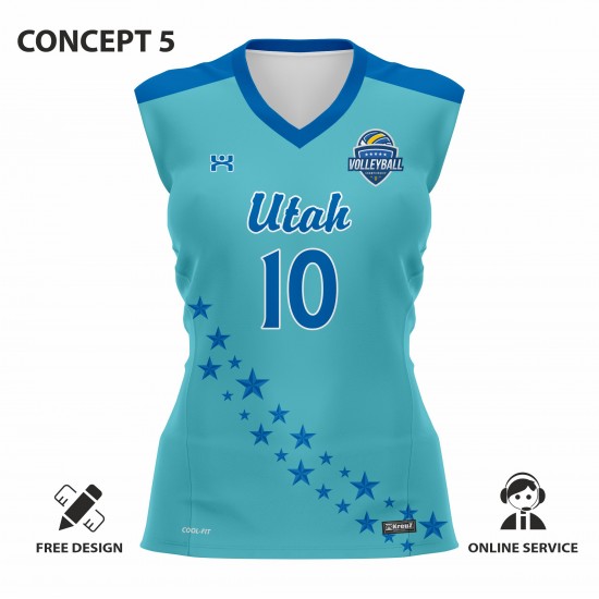 utah bayan voleybol forması
