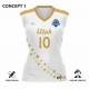 utah bayan voleybol forması